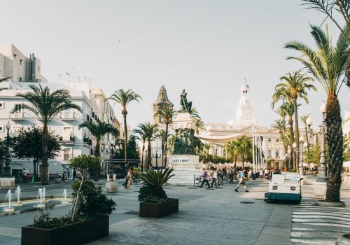 Het centrum van Cádiz